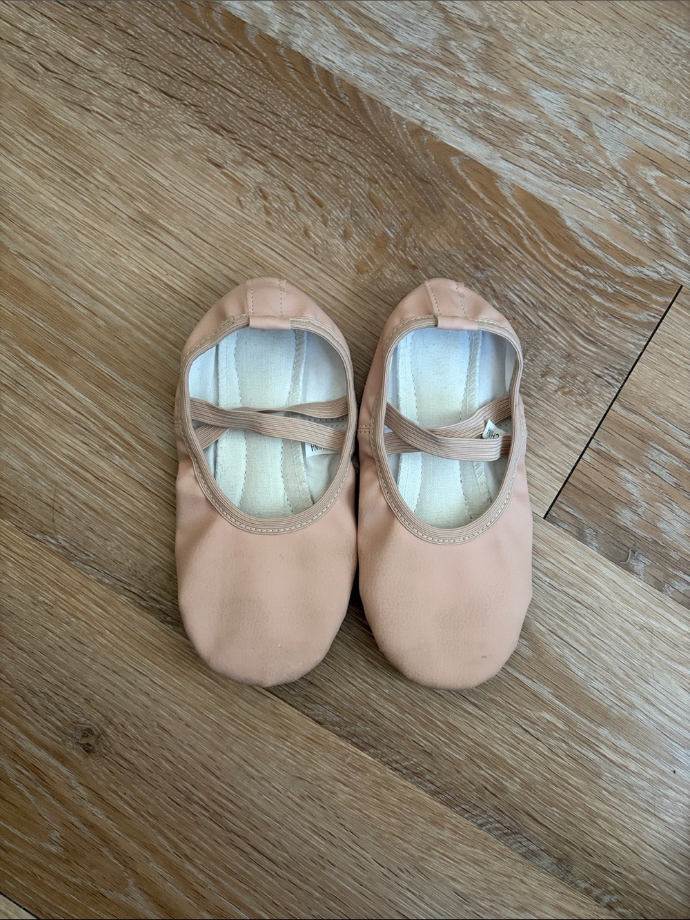 Kids Ballet Slippers - Nude Pink